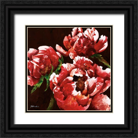 Glory Be To Black Ornate Wood Framed Art Print with Double Matting by Kamikura, Joyce