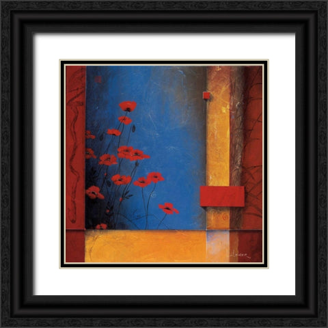 Mystic Journey Black Ornate Wood Framed Art Print with Double Matting by Li-Leger, Don