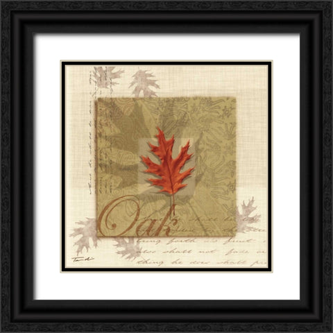 Oak Black Ornate Wood Framed Art Print with Double Matting by Venter, Tandi