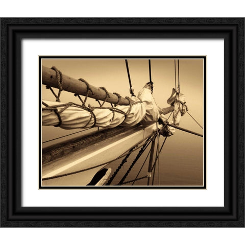 Breaking the Mist II Black Ornate Wood Framed Art Print with Double Matting by LeBlanc, Frederick J.