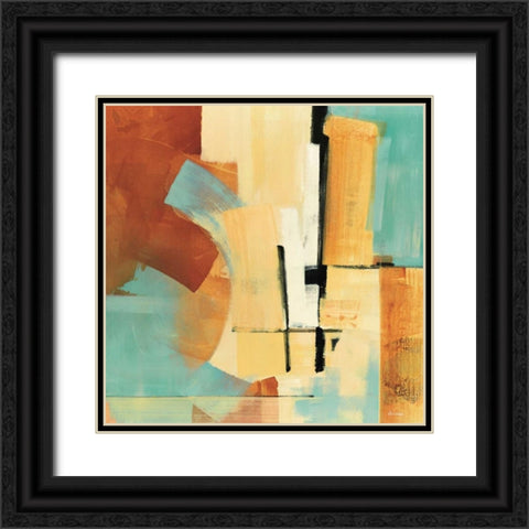 Desert Oasis I Black Ornate Wood Framed Art Print with Double Matting by Li-Leger, Noah