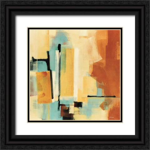 Desert Oasis II Black Ornate Wood Framed Art Print with Double Matting by Li-Leger, Noah