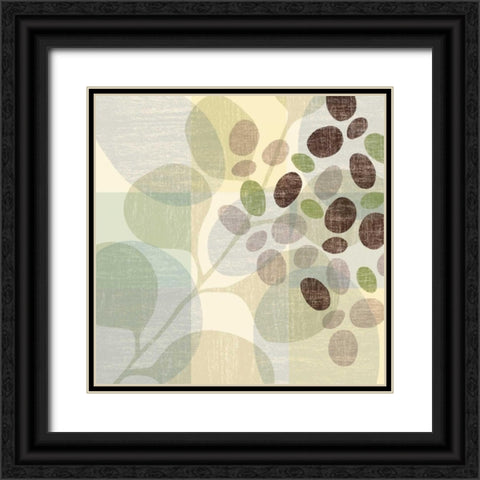 Spa I Black Ornate Wood Framed Art Print with Double Matting by Ahava