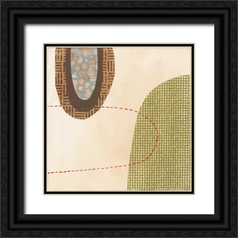 Jump Black Ornate Wood Framed Art Print with Double Matting by Codo, Ella