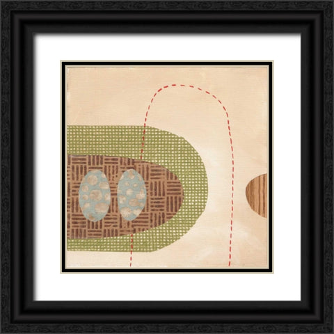 Lump Black Ornate Wood Framed Art Print with Double Matting by Codo, Ella