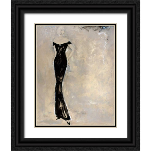 Colors of Night I Black Ornate Wood Framed Art Print with Double Matting by Stajan-Ferkul, Andrea