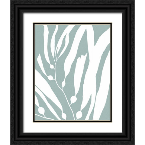 Seagrass I Black Ornate Wood Framed Art Print with Double Matting by Berg, Sabine