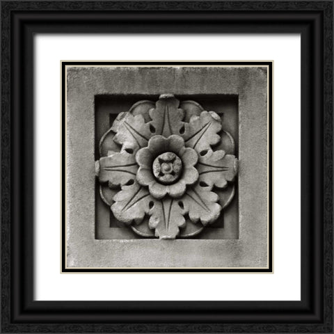 Architectural Detail I Black Ornate Wood Framed Art Print with Double Matting by Maihara/Watt, Jeff/Boyce