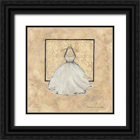 Take Me Dancing IV Black Ornate Wood Framed Art Print with Double Matting by Stajan-Ferkul, Andrea