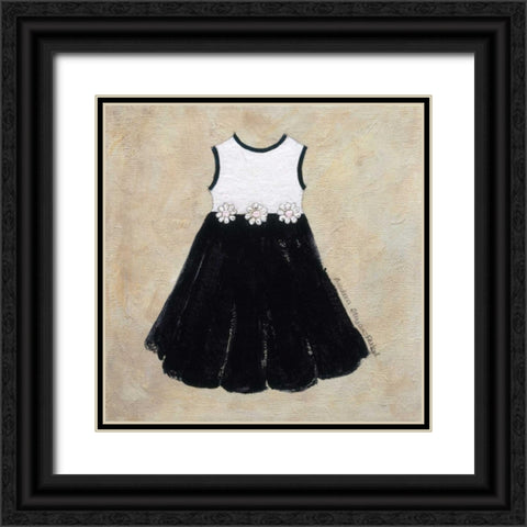 Nautical Girl II Black Ornate Wood Framed Art Print with Double Matting by Stajan-Ferkul, Andrea