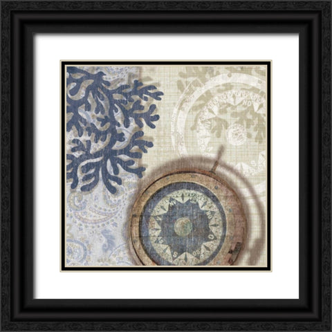 Sailing Adventure II Black Ornate Wood Framed Art Print with Double Matting by Venter, Tandi