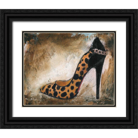Shoe Box IV Black Ornate Wood Framed Art Print with Double Matting by Stajan-Ferkul, Andrea