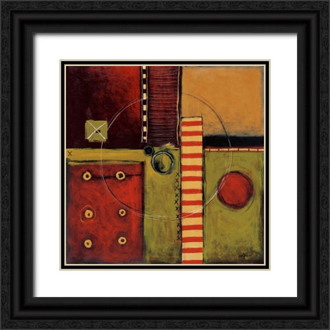 Time Passing Black Ornate Wood Framed Art Print with Double Matting by St.Germain, Patrick