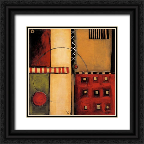 In Motion Black Ornate Wood Framed Art Print with Double Matting by St.Germain, Patrick