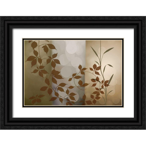 After All Black Ornate Wood Framed Art Print with Double Matting by Aparicio, Edward