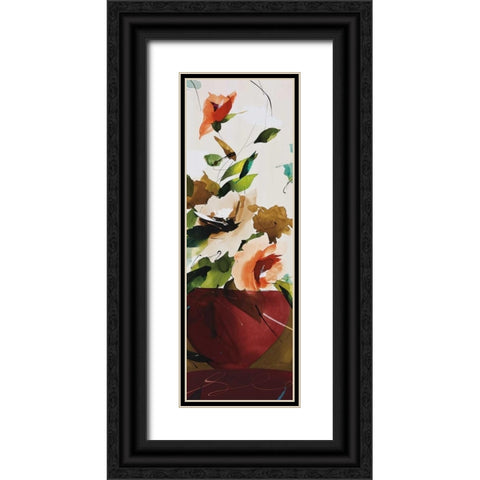 Sensitivity Black Ornate Wood Framed Art Print with Double Matting by Abellan, Lola