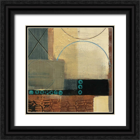 Meridian Black Ornate Wood Framed Art Print with Double Matting by Bernsen, Leslie