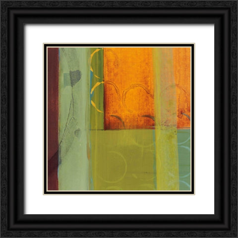 Kaleidoscope Rotations I Black Ornate Wood Framed Art Print with Double Matting by Bernsen, Leslie