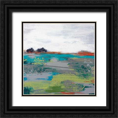 Wind Swept  Black Ornate Wood Framed Art Print with Double Matting by Bernsen, Leslie