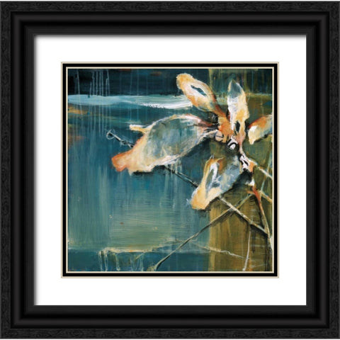 Life from the Sea I Black Ornate Wood Framed Art Print with Double Matting by Burris , Terri