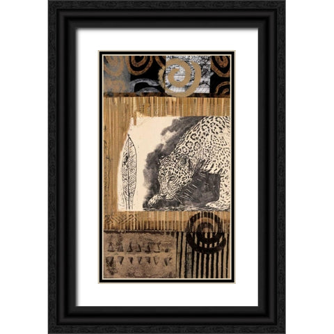 Safari II Black Ornate Wood Framed Art Print with Double Matting by Bernsen/Tunick