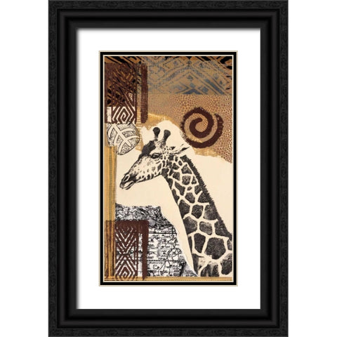 Safari III Black Ornate Wood Framed Art Print with Double Matting by Bernsen/Tunick