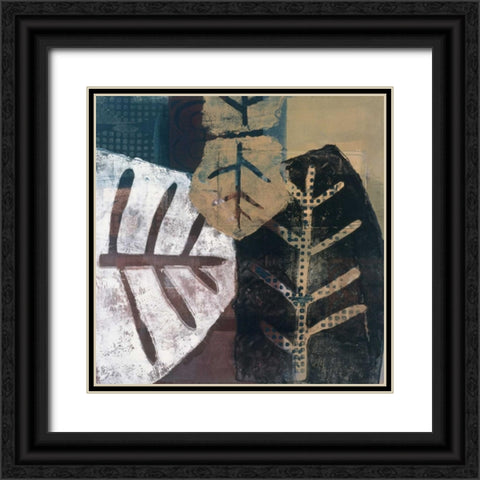 Natures Trace I Black Ornate Wood Framed Art Print with Double Matting by Bernsen/Tunick