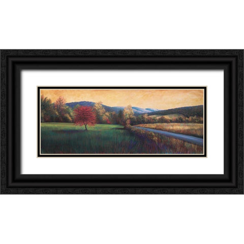 Near Salem Black Ornate Wood Framed Art Print with Double Matting by Crowder, Beth