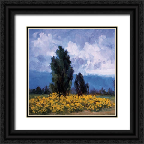 Golden Age Black Ornate Wood Framed Art Print with Double Matting by Curt, Brigitte