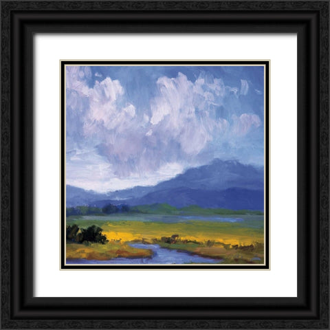 Golden Age Black Ornate Wood Framed Art Print with Double Matting by Curt, Brigitte