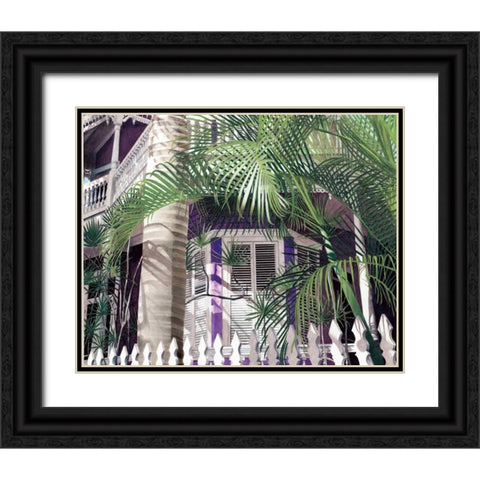 Daydream Black Ornate Wood Framed Art Print with Double Matting by Canning, John