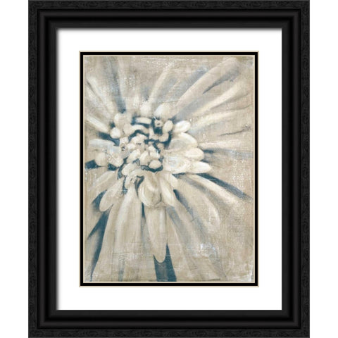 Glam I Black Ornate Wood Framed Art Print with Double Matting by DAguiar, Stacy