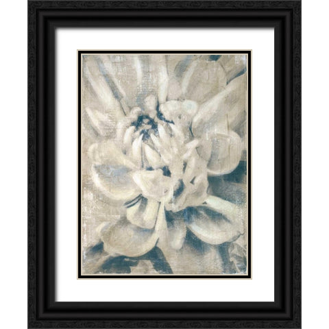Glam II Black Ornate Wood Framed Art Print with Double Matting by DAguiar, Stacy
