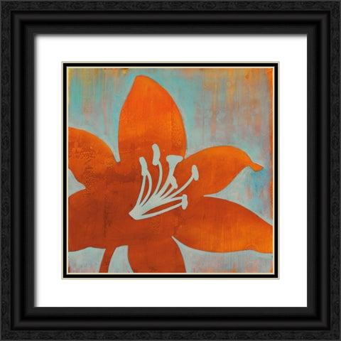 Cosmic Bloom I Black Ornate Wood Framed Art Print with Double Matting by DAiguar, Stacy