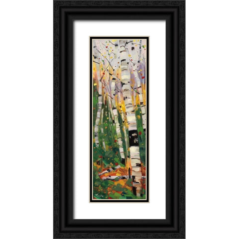 Tango Black Ornate Wood Framed Art Print with Double Matting by Forsythe, Graham