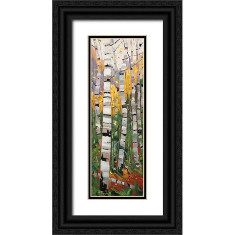 Swing Dance Black Ornate Wood Framed Art Print with Double Matting by Forsythe, Graham