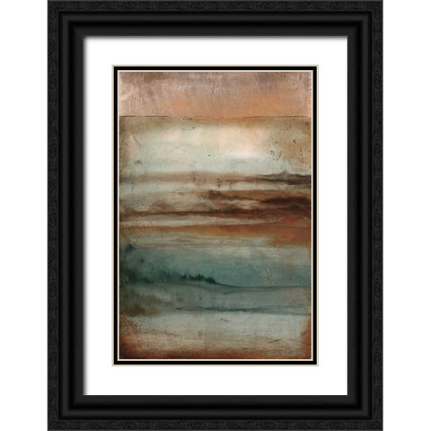 Inlet Black Ornate Wood Framed Art Print with Double Matting by Flynn, Jenn