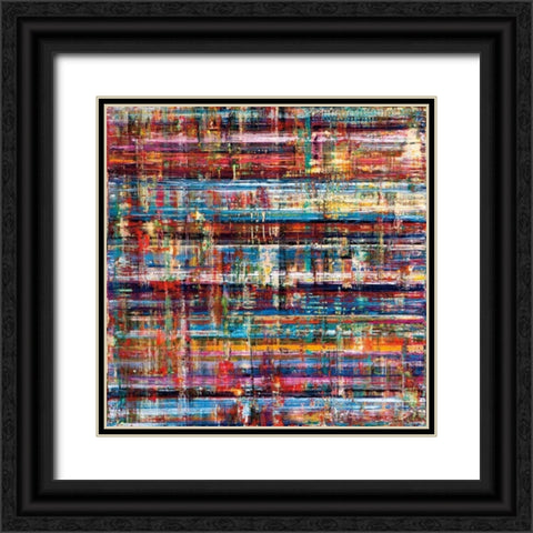 Windthread I Black Ornate Wood Framed Art Print with Double Matting by Gutierrez, Hilario