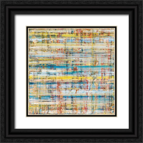 Windthread II Black Ornate Wood Framed Art Print with Double Matting by Gutierrez, Hilario