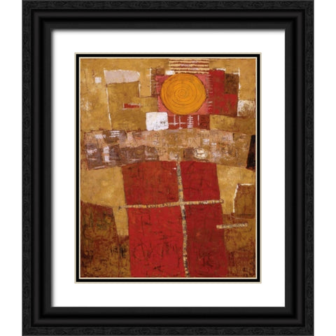 Awakening Black Ornate Wood Framed Art Print with Double Matting by Gojanovic, Zivana