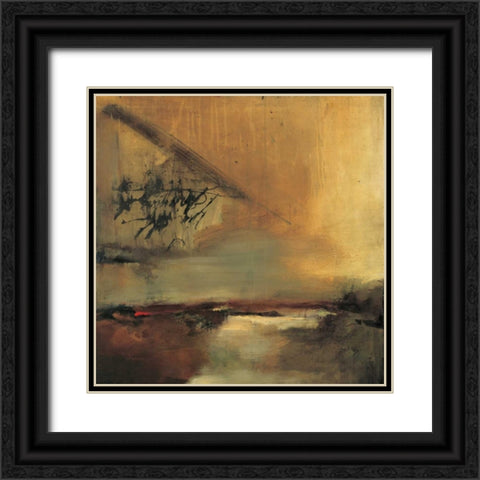 Remember Black Ornate Wood Framed Art Print with Double Matting by Jully, Denis