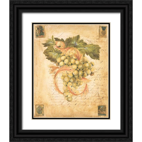A Rich Harvest I Black Ornate Wood Framed Art Print with Double Matting by Jardine, Liz