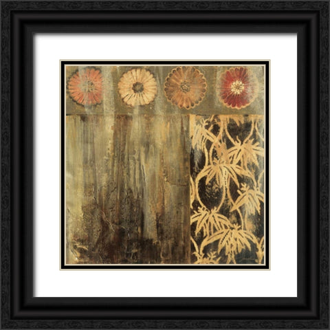Asian Eyes I Black Ornate Wood Framed Art Print with Double Matting by Jardine, Liz