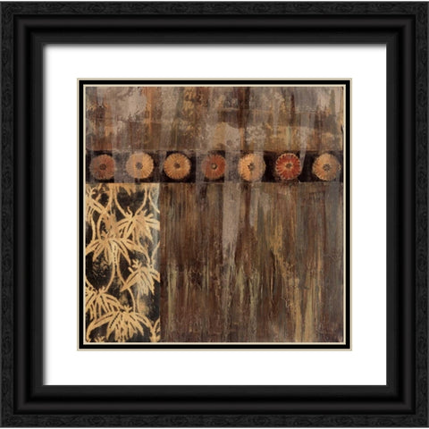 Asian Eyes II Black Ornate Wood Framed Art Print with Double Matting by Jardine, Liz