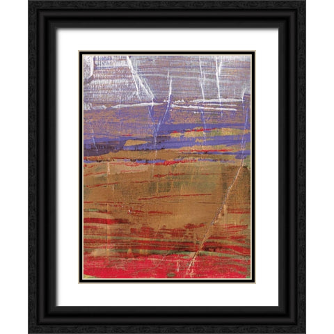 Ablaze I Black Ornate Wood Framed Art Print with Double Matting by Jardine, Liz