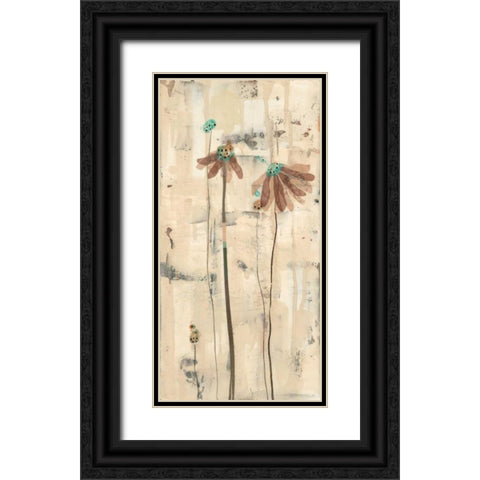 You Blossomed I Black Ornate Wood Framed Art Print with Double Matting by Miller, Gina