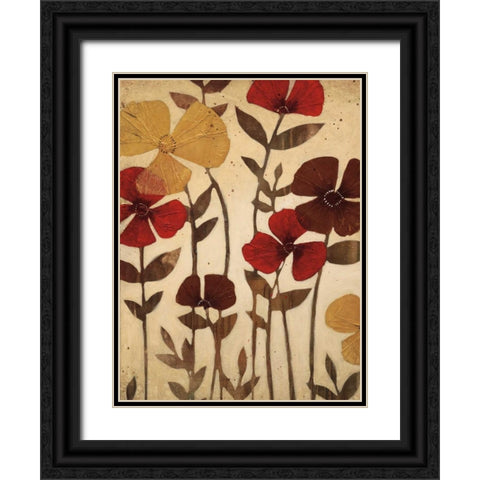 After the Rain I Black Ornate Wood Framed Art Print with Double Matting by MAJA