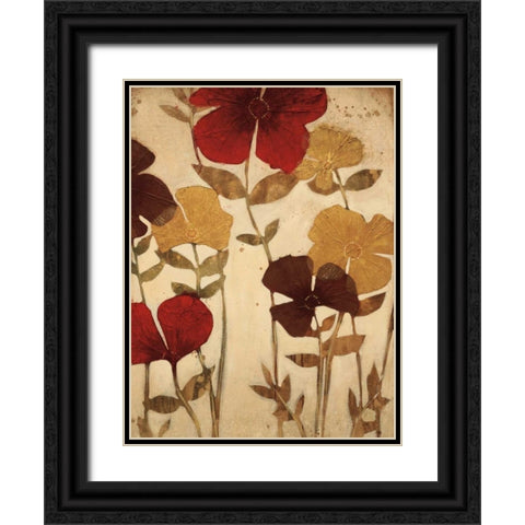 After the Rain II Black Ornate Wood Framed Art Print with Double Matting by MAJA