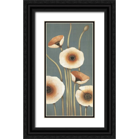 Buttercup II Black Ornate Wood Framed Art Print with Double Matting by MAJA