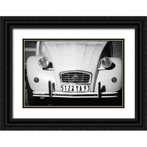 Provence Black Ornate Wood Framed Art Print with Double Matting by OMara, James